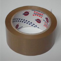 50mm x 66m Clear or Brown Vinyl Packaging Tape