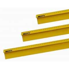 Yellow Safety Cutting Ruler