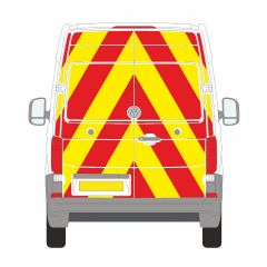 VW Crafter HR MWB Escort Vehicle Chevron Kit