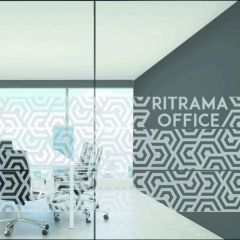 Ritrama 5yr Hybrid Dark Silver Window Etch