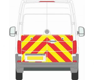 vw crafter with half chevron kit